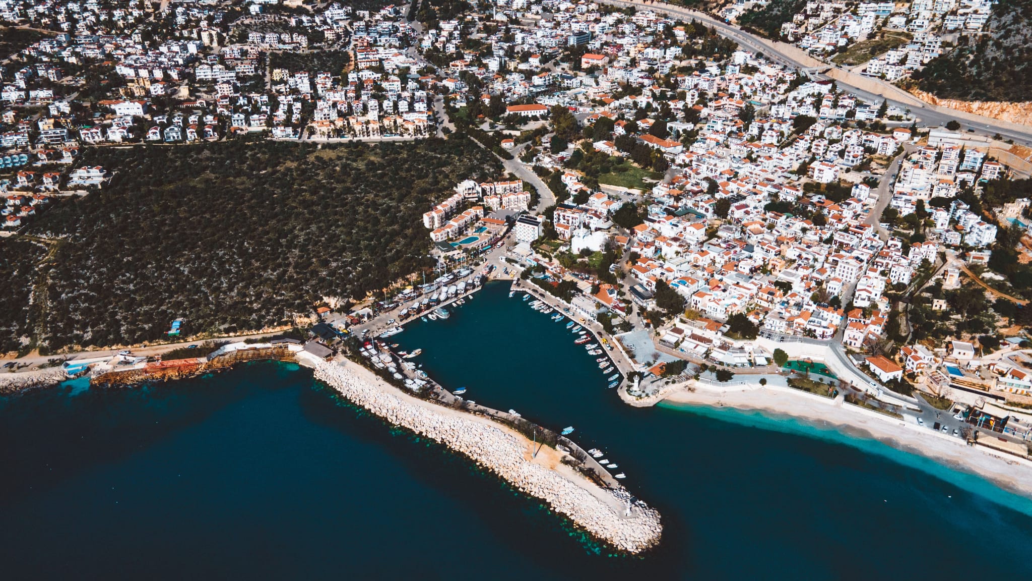 Kalkan beach clubs